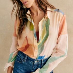 Sezane - NWOT Pierro Shirt - button down